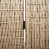 thumbnail of vidaXL Raumteiler Beige 146 x 200 cm Poly-Rattan