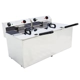 thumbnail of EURAST - Freidora electrica 12+12 litros de sobremesa - 695x495x325 mm - 9000 W 230/1V - 44242121