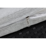 thumbnail of METRO PROFESSIONAL Salotto da esterno Brantford 4 pezzi, polyrattan/poliestere, 2 poltrone singole, 1 divano a 2 posti, 1 tavolino, nero