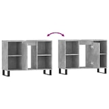 thumbnail of vidaXL Badschrank Betongrau 80x33x60 cm Holzwerkstoff