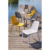 thumbnail of METRO PROFESSIONAL Chaise de terrasse PAM, plastique, empilable, jaune moutarde