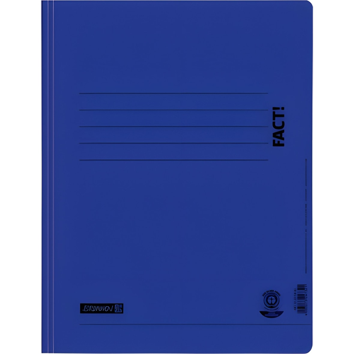 BRUNNEN Papp-Schnellhefter FACT! dunkelblau 102010438