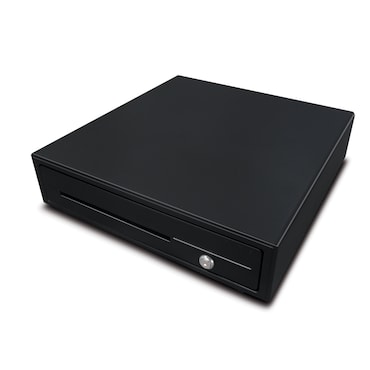 CAS Kassenschublade, Profi Kassenlade, CDR-R41, 24V, schwarz, 410 x 420 x 100 mm