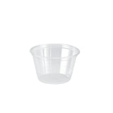 thumbnail of ECOLOMIQUE - 125 Pcs - Pot plastique PET transparent - L: 7,4 cm, H: 4,4 cm, résistant - ECO209POPET4