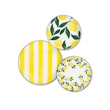 thumbnail of Excelsa service 18 assiettes Positano porcelaine multicolore