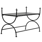 thumbnail of vidaXL Bank Vintage-Stil Metall 83 x 42 x 55 cm Schwarz
