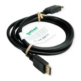 thumbnail of ROLINE GREEN DisplayPort Kabel, v1.4, DP ST - ST, schwarz, 1 m