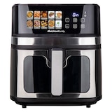 thumbnail of MELCHIONI FAMILY Fritadeira de ar GAIA PLUS 8L, 2200 W, resistência dupla, display LED, temperatura ajustável, preta, 118340044