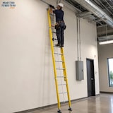 thumbnail of Escalera Dieléctrica Homologada EN 61478 Todo Fibra TRF2C de Doble Extensión a Cuerda 16x2 Peldaños para Electricista