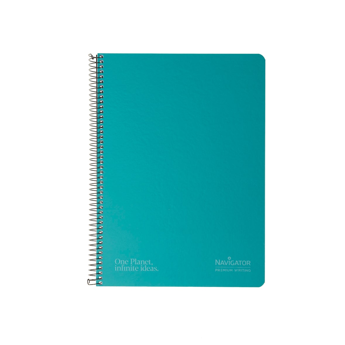 Cuaderno A4 tapa contracolada 80H 80G Cuadrícula 4x4 Navigator Verde