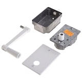 thumbnail of WOLFPACK - Torno Elevacion Persiana Empotrar Blanco