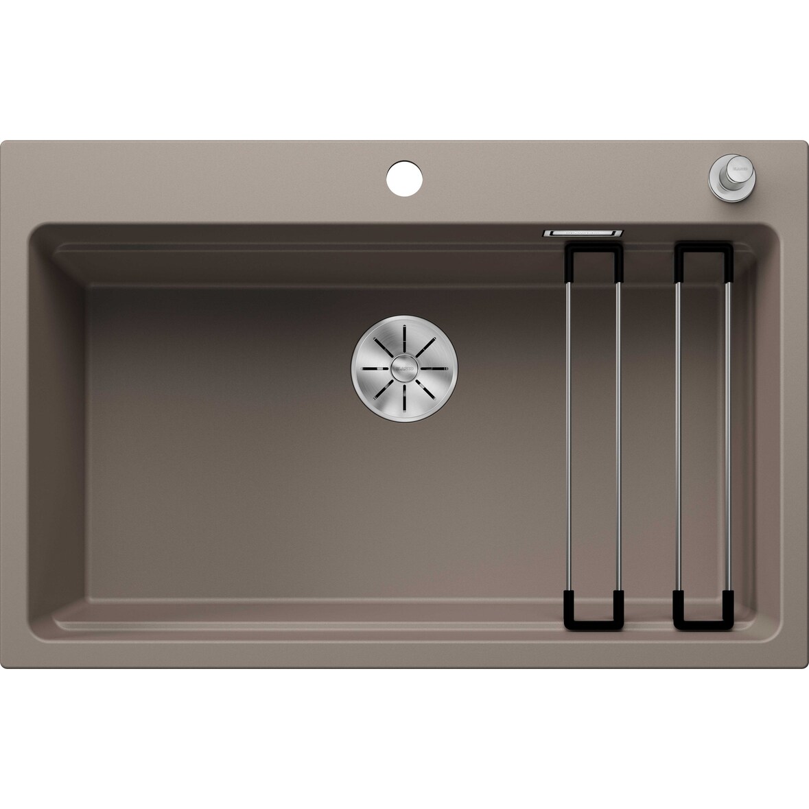 BLANCO ETAGON 8 Einbauspüle SILGRANIT tartufo ab 80 cm Excenter