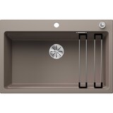 thumbnail of BLANCO ETAGON 8 Einbauspüle SILGRANIT tartufo ab 80 cm Excenter