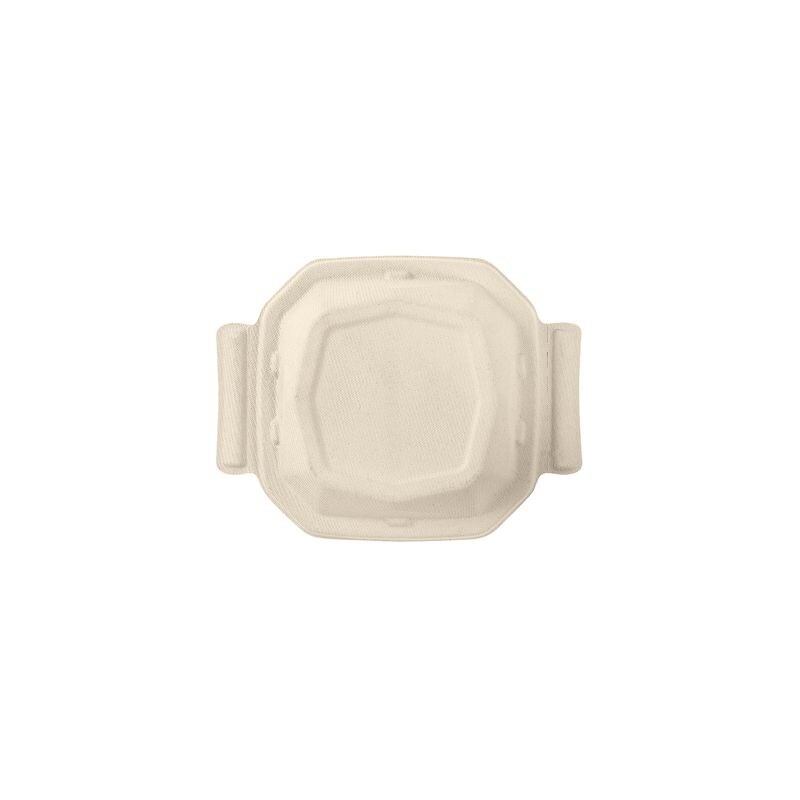 300x DUNI Octabagasse® Deckel 400 ml Braun