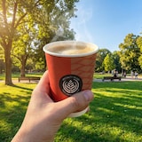 thumbnail of 500 Doppelwand Double Wall Kaffeebecher 300 ml Ø 90 x 110 mm "Specialty to Go"