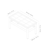 thumbnail of Resol CLICK-CLACK Mesa De Centro Interior, Exterior 90x45 Areia