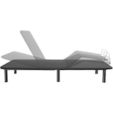 thumbnail of Bettgestell mit elektrisch verstellbarem Lattenrost Comfort Easy Flex - anthrazit/schwarz