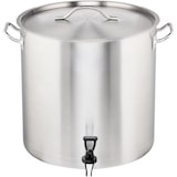 thumbnail of Kartoffelkochkessel Mit Ablasshahn Und Deckel 50,3 Liter
