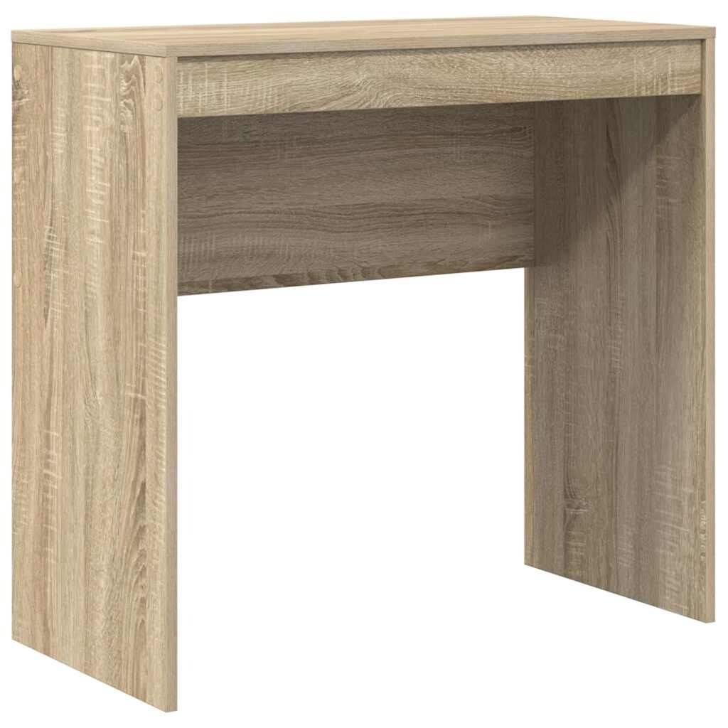 vidaXL Schreibtisch Sonoma-Eiche 80 x 40 x 76 cm