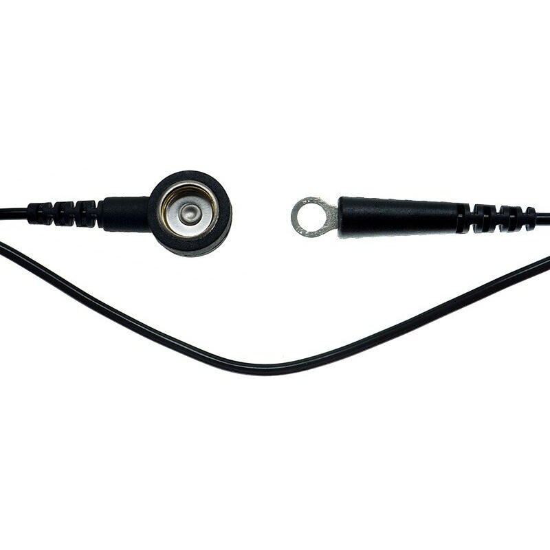 ESD-Erdungskabel, 3m, schwarz