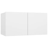 thumbnail of Muebles de salón colgantes 3 unidades blanco 60x30x30 cm