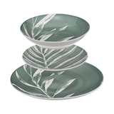 thumbnail of Secret de Gourmet - Juego de vajilla Green 'Harmony' 18 piezas verde