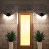 thumbnail of Lumisky STRIKER 800LM Solar-Sensor-Wandleuchte Plastik Schwarz