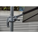 thumbnail of Lifestyle garden. Set de parasol cuadrado de aluminio de medidas 300.00 x 300.00 x 280.00 con base de plástico de medidas 80.00 x 60.00 x 15.00