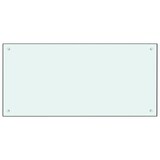 thumbnail of DELUKE® Küchenrückwand Glas - 100x50cm Weiß Wandverklediung Küche Wandschutz Spritzschutz Herdspritzschutz Glasplatte Rückwandküche Küchenwand Design