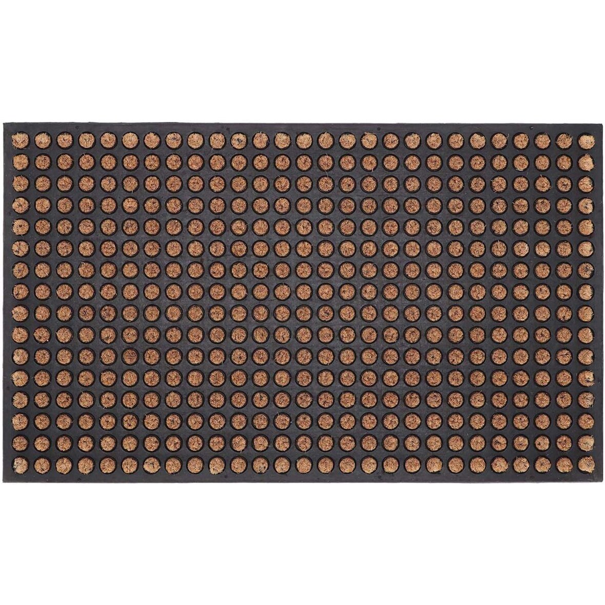 Paillasson en caoutchouc et coco 76 x 45,5 cm Points Esschert Design