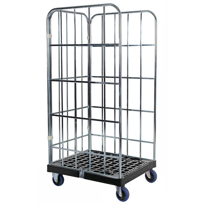 SARO Trolley met 2 zijwanden en achterwand model RW 3