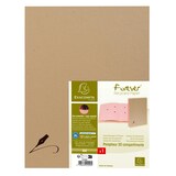 thumbnail of Exacompta 22209E 5x Unterschriftenmappe aus Recycling-Karton mit dehnbarem Faltenrücken, 20 Fächer, für Format DIN A4 - Forever - Kraft braun