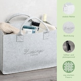 thumbnail of 2er Set, Taschen in Filzoptik 43x50x25cm