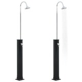 thumbnail of vidaXL Solardusche Schwarz 220 cm 20 L