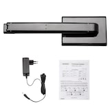 thumbnail of MONZANA® Schreibtischlampe Schwarz USB Ladeanschluss 5 fach Dimmbar Touch Tischlampe Bürolampe Nachttischlampe Leselampe