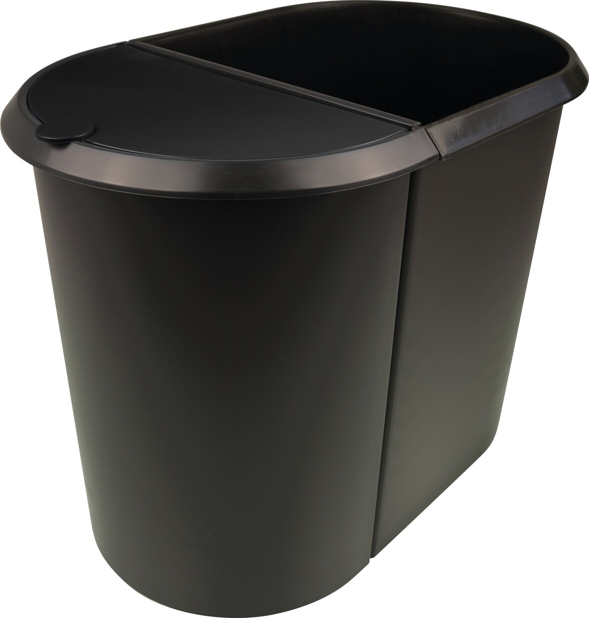 helit System Papierkorb 20+9L - schwarz