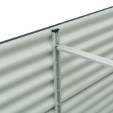 thumbnail of vidaXL Garten-Hochbeet 320x80x81 cm Verzinkter Stahl Grau