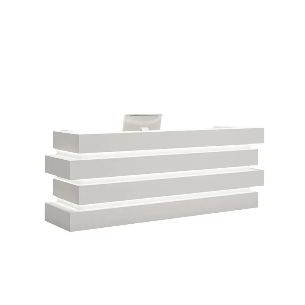 Moderne Empfangstheke – Bar, Hotel, Restaurant, Laden, Firmenempfang 260×60×100cm【B CT260】