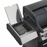 thumbnail of SANTOS Gasgrill S-418 mit 4 Hauptbrenner, Infrarotseitenbrenner & Heckbrenner | inkl. Drehspieß, Rostheber & Silikonablage | Schwarz