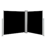 thumbnail of Toldo lateral retráctil negro 100x600 cm