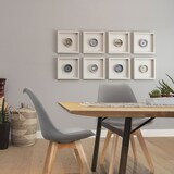 thumbnail of Besucherstuhl / Schalenstuhl SCANDI Kunststoff grau 4er Pack hjh OFFICE