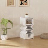 thumbnail of HOMCOM 8 cajas para zapatos apilables y portátil, zapatero plegable con puertas transparentes, hasta talla 43, no requiere montaje, blanco