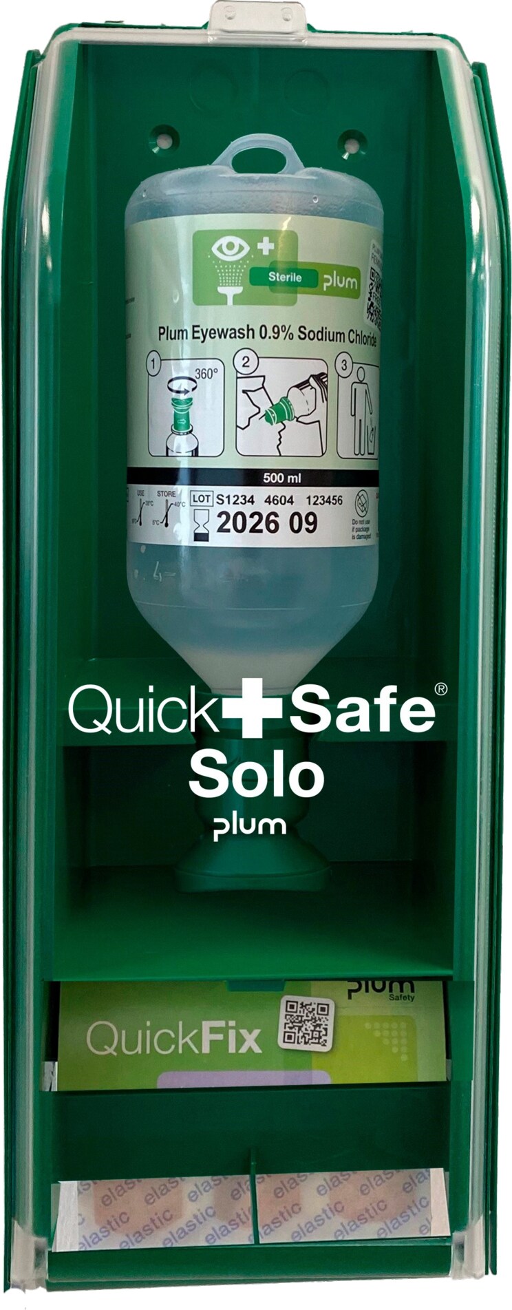 Erste-Hilfe-Station QuickSafe Solo 5192 gefüllt