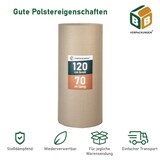 thumbnail of 4 x Rollenwellpappe (1,2 x 70 m) Wellkarton Füllmaterial Polster Schutz Rollwellpappe BB-Verpackungen