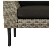 thumbnail of Tarrington House Salotto da esterno Cassone 4 pezzi, acciaio/polyrattan, 1 divano, 2 poltrone, 1 tavolo, grigio