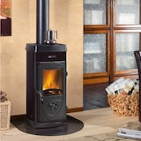 thumbnail of Stufa riscaldamento a legna bruciatutto 5kW potenza Super Junior Nordica -  Green