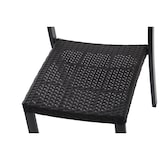 thumbnail of METRO PROFESSIONAL Cadeira empilhável Gastro Balsario, alumínio/PE rattan, preto