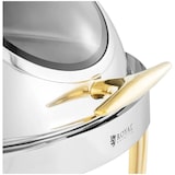 thumbnail of Helloshop26 - Scaldavivande professionale rotondo in oro con coperchio a rullo 6 litri acciaio inox argento 14_0008677