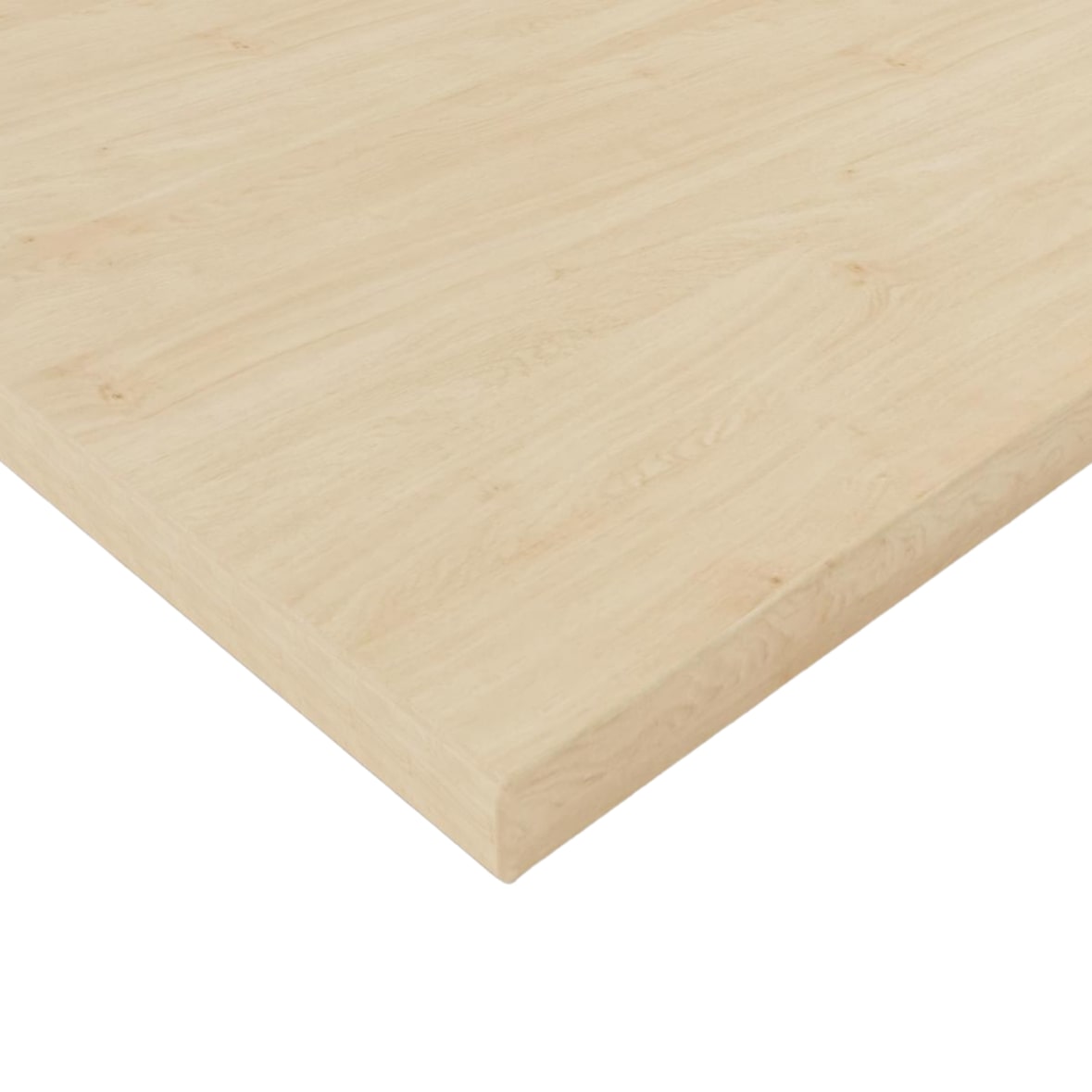 Bisley Tischplatte 180x80 cm in Ahorn, Schreibtischplatte aus Holz, Holzplatte, Spanplatte kratzfest beschichtet mit ABS-Kante für DIY Homeoffice