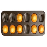 thumbnail of Plaque de 12 madeleines -  Marron Rectangulaire Acier Gobel 40.00x20.00 cm